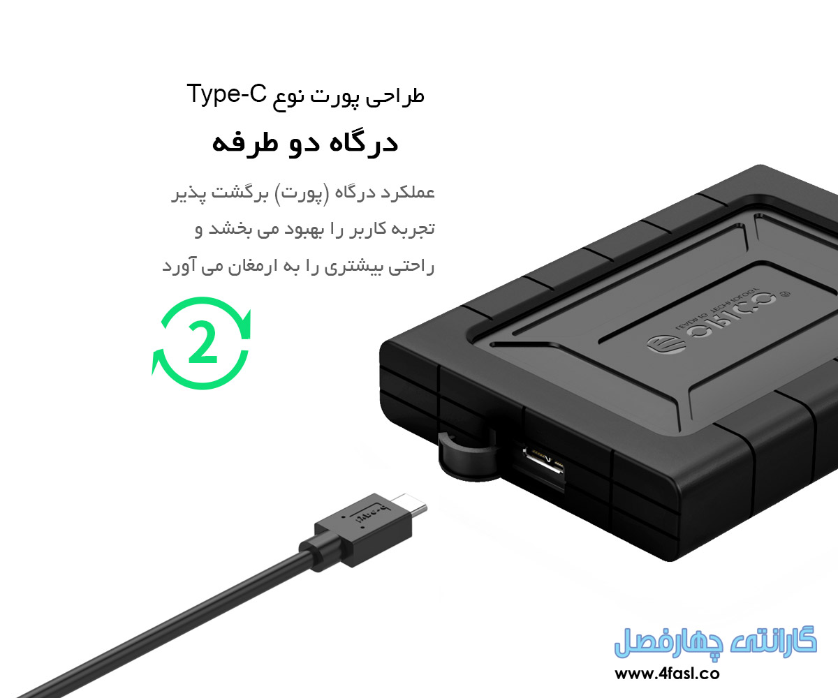 باکس هارد و SSD ضد ضربه