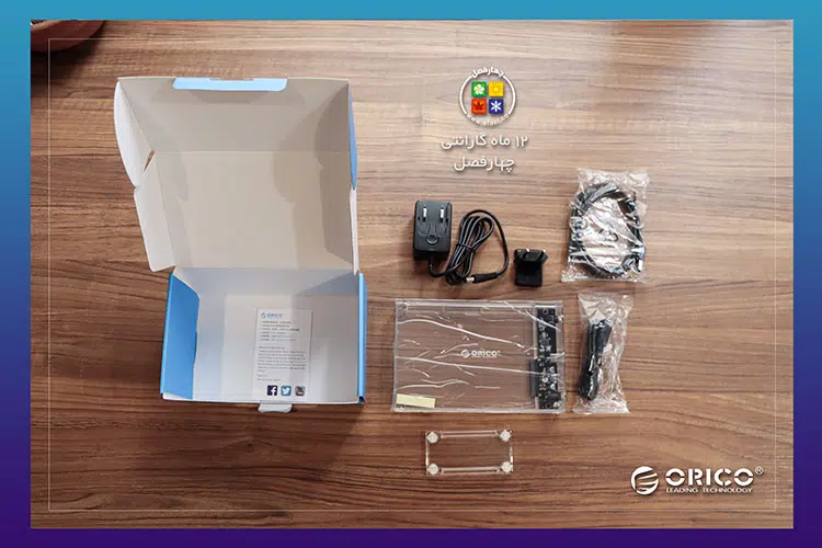 باکس هارد اکسترنال 3.5 اینچی Type-C