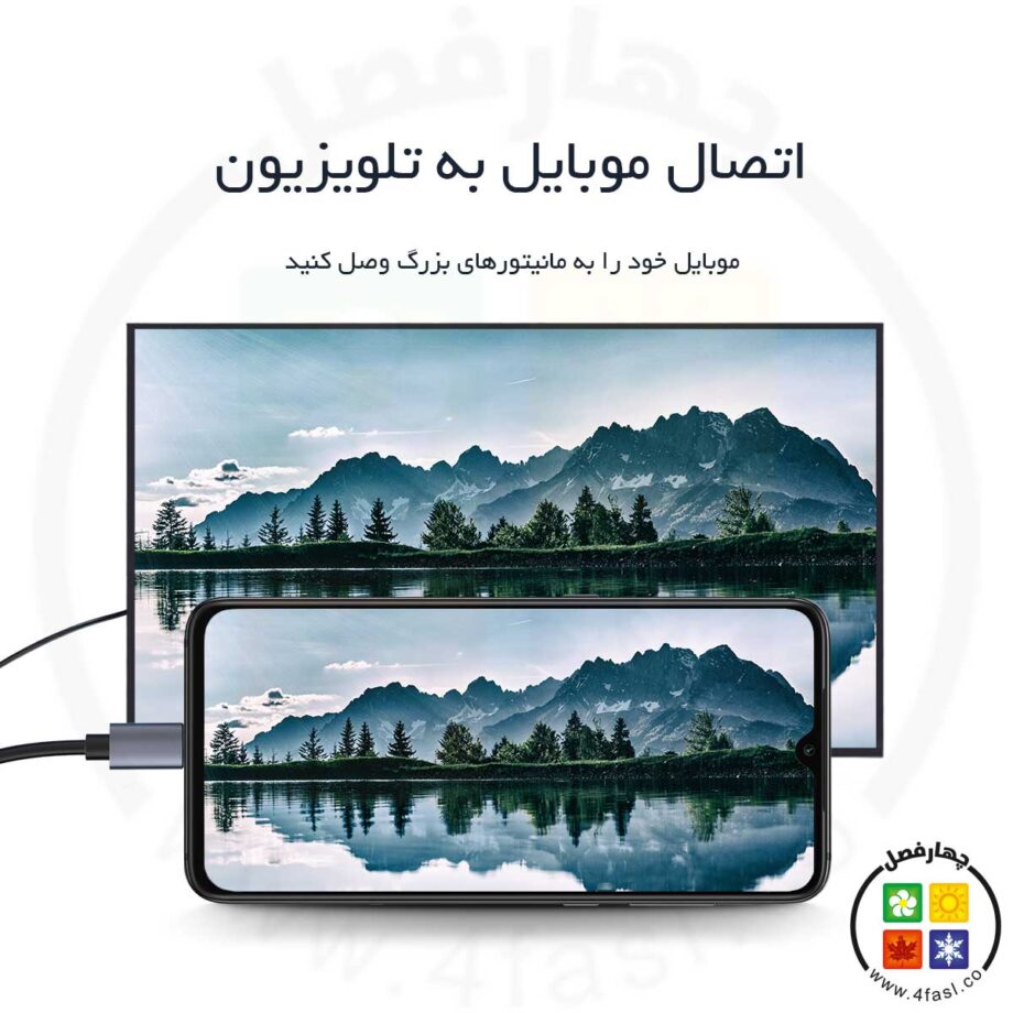 کابل تبدیل Type C به HDMI