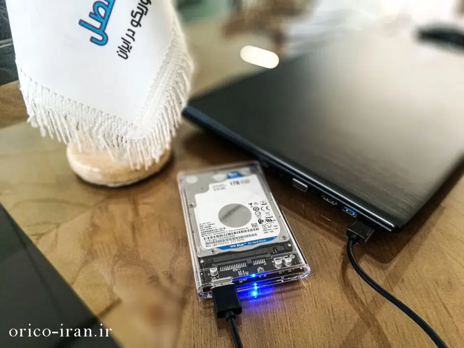 باکس هارد دیسک شفاف 2.5 اینچی