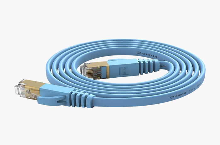 رونمایی از کابل اترنت تخت ۱۰۰۰۰ مگابیت بر ثانیه CAT7 ORICO (PUG-C7B)