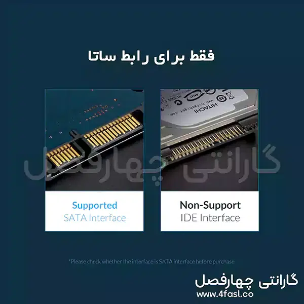 باکس SSD و هارد اوریکو فقط برای رابط ساتا