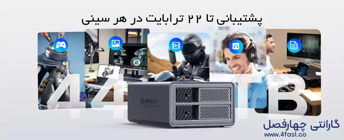 باکس هارد 2 سینی با Raid