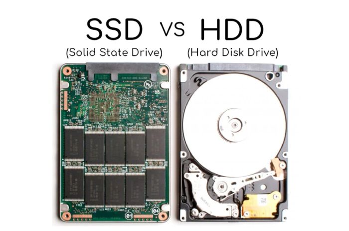 مقایسه هاردهای HDD و SSD