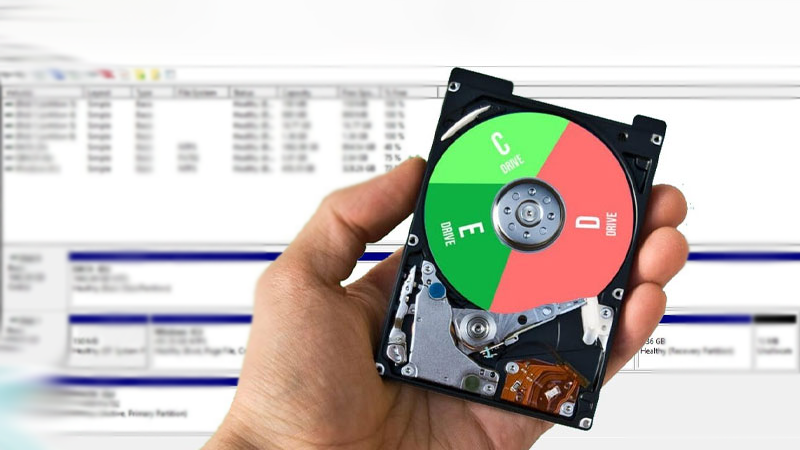 انواع پارتیشن در هاردها