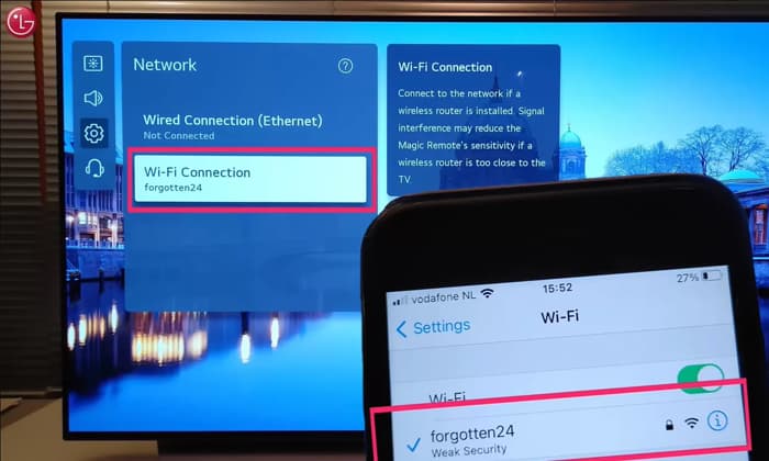 وصل کردن موبایل به تلویزیون از طریق وای فای