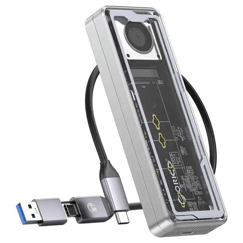 قاب 40Gbps M.2 NVMe SSD اوریکو مدل AAGM2-U4