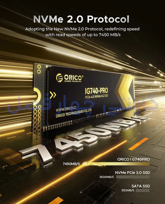 SSD اینترنال پریمیوم رده سازمانی اوریکو مدل IG740PRO-1TB