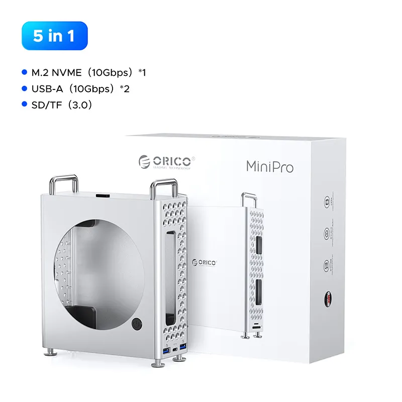 02-MS10-5P-800-SIZE کیس مک مینی M4 اوریکو مدل MS10‑5P