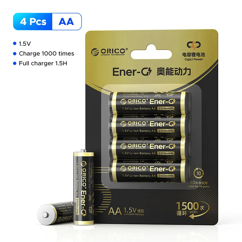 EG5-4PK باتری قلمی شارژی اوریکو مدل EG5-UN-4PK-BP
