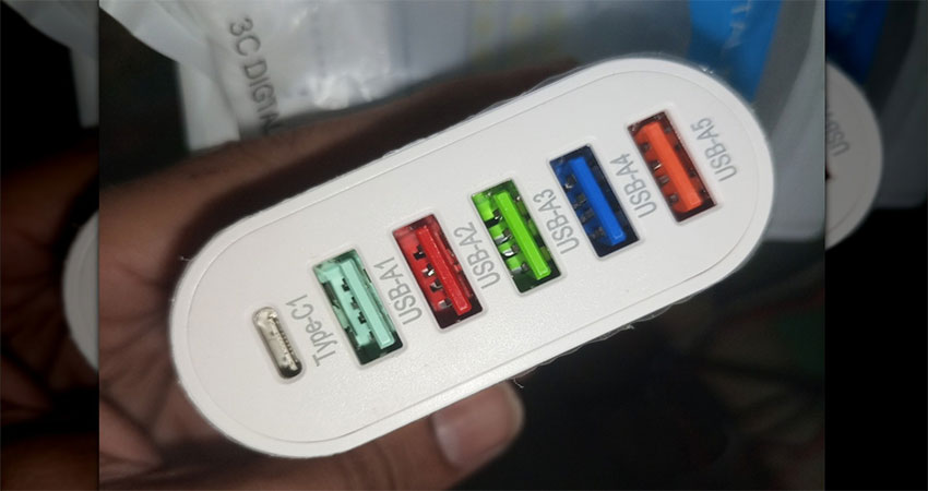 تفاوت رنگ پورت های usb