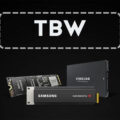 TBW در SSD چیست