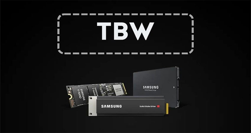 TBW در SSD چیست
